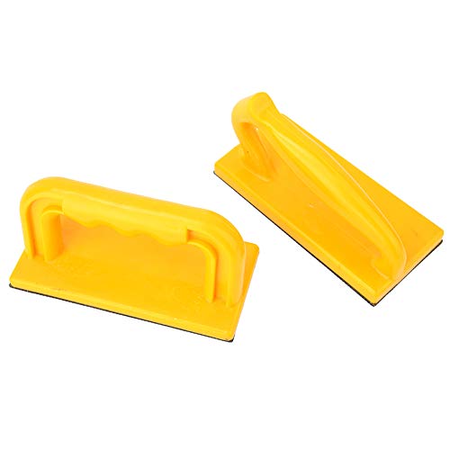 Weikeya Sichere Druckstange, gelbe Schubblöcke für Arbeiten, schmal, robust, aus Kunststoff. von Weikeya
