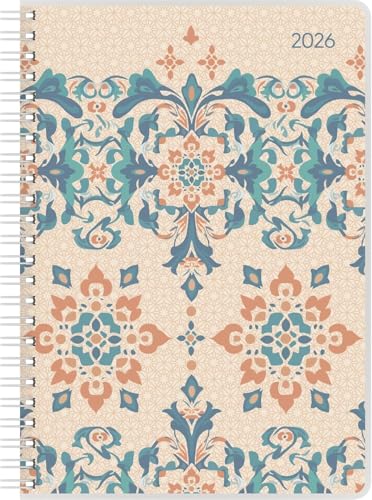 Ladytimer Ringbuch Oriental - Taschenkalender A5 - Kalender 2026 - Alpha Edition-Verlag - Eine Woche auf 2 Seiten - Buchplaner mit Platz für Notizen - 15 cm x 21 cm Ladytimer Ringbuch Oriental - Taschenkalender A5 - Kalender 2026 - Alpha Edition-Verlag - Eine Woche auf 2 Seiten - Buchplaner mit Platz für Notizen - 15 cm x 21 cm von Weingarten