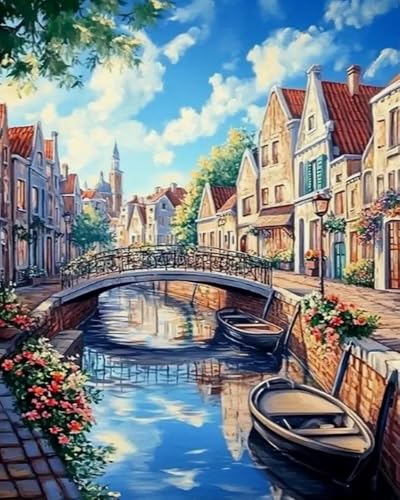 Weiniuniu 5D-Diamant-Malset Ölgemälde-Landschaft DIY Malen Nach Zahlen Erwachsene und Kinder runde Strassmalerei Bilder Home Decor 40x50cm Weiniuniu 5D-Diamant-Malset Ölgemälde-Landschaft DIY Malen Nach Zahlen Erwachsene und Kinder runde Strassmalerei Bilder Home Decor 40x50cm von Weiniuniu