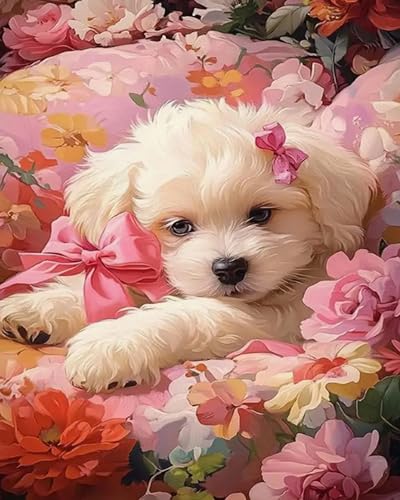 Weiniuniu 5D-Diamant-Malset Tier Hund DIY Malen Nach Zahlen Erwachsene und Kinder runde Strassmalerei Bilder Home Decor 50x70 cm Weiniuniu 5D-Diamant-Malset Tier Hund DIY Malen Nach Zahlen Erwachsene und Kinder runde Strassmalerei Bilder Home Decor 50x70 cm von Weiniuniu