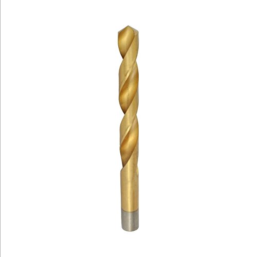 Weischer® - HSS-TiN Spiralbohrer Ø 4,5 mm | 10 Stück | Stahlbohrer Metallbohrer Eisenbohrer | Titannitrierter Bohrer für Metall, Stahl, Aluminium, Kunststoff, Holz | stabil & bruchfest von Weischer