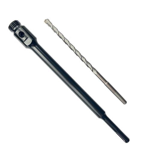 Weischer® - SDS Plus Aufnahmeschaft Verlängerung 350 mm für Diamantbohrkrone Bohrkrone optional | M22-Gewinde von Weischer