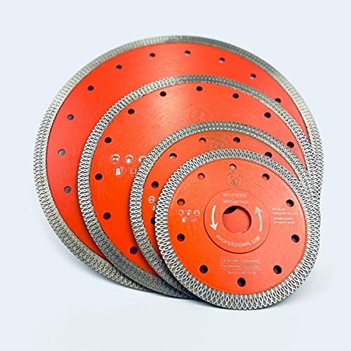 Weischer® - Diamanttrennscheibe 230 x 22 mm Fliese | Diamantscheibe Trennscheibe extra dünn | für Feinsteinzeug, Keramik, Marmor, Granit, Naturstein | Segmenthöhe 10 mm von Weischer