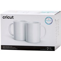 Cricut Tassen "Mug White", 425 ml - 2 Stück von Weiß