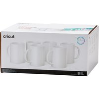 Cricut Tassen "Mug White", 425 ml - 6 Stück Cricut Tassen "Mug White", 425 ml - 6 Stück von Cricut