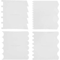 Effektspachtel Set, 4 Stück - Grob Effektspachtel Set, 4 Stück - Grob von Rico Design