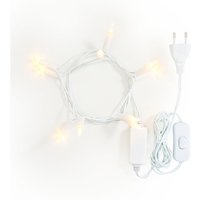 Konstsmide LED Mini Lichterkette mit Schalter, 10 warmweiße Dioden Konstsmide LED Mini Lichterkette mit Schalter, 10 warmweiße Dioden von Konstsmide
