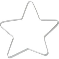 Metallring Stern "Auri", Weiß - Ø 24 cm von Weiß