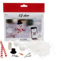 Mini Bastelset Wichteltür "Schneemann" Mini Bastelset Wichteltür "Schneemann" von creativ company