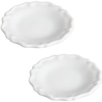 Miniatur Teller von Weiß