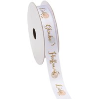 Satinband "Glaube Hoffnung Liebe" Satinband "Glaube Hoffnung Liebe" von HobbyFun