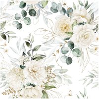 Serviette "Eucalyptus and Roses" Serviette "Eucalyptus and Roses" von ambiente