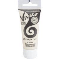 Stamperia Vivace Paint - Metallic White Stamperia Vivace Paint - Metallic White von Stamperia