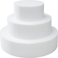 Styroporform "Torte" - Groß, Ø 10 / 15 / 20 cm Styroporform "Torte" - Groß, Ø 10 / 15 / 20 cm von Weiß
