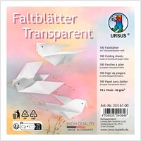 Transparentpapier-Faltblätter - Weiß Transparentpapier-Faltblätter - Weiß von URSUS