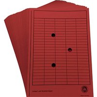 25 Wekre Sammelmappen DIN A4 rot von Wekre