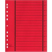 Wekre Trennblätter 1-10 rot, 50 St. Wekre Trennblätter 1-10 rot, 50 St. von Wekre