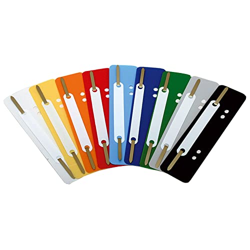 Kunststoffheftstreifen 3,5X15,8Cm,250St.Sort. Kunststoffheftstreifen 3,5X15,8Cm,250St.Sort. von Wekre