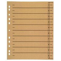 Wekre Trennblätter 0-9 grau, 100 Blatt Wekre Trennblätter 0-9 grau, 100 Blatt von Wekre