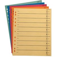 Wekre Trennblätter 1-0 gelb, orange, rot, blau, grün, 100 Blatt Wekre Trennblätter 1-0 gelb, orange, rot, blau, grün, 100 Blatt von Wekre
