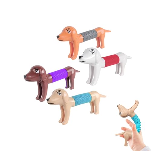 4 Stück Teleskop Saugnapf Spielzeug Telescopic Hund Toy Mitgebsel Kindergeburtstag Hund Pop Tubes Autismus Spielzeug Squeeze Toy Anti Stress Geschenke, für Autistische Kinder und Erwachsene 4 Stück Teleskop Saugnapf Spielzeug Telescopic Hund Toy Mitgebsel Kindergeburtstag Hund Pop Tubes Autismus Spielzeug Squeeze Toy Anti Stress Geschenke, für Autistische Kinder und Erwachsene von Wekuw