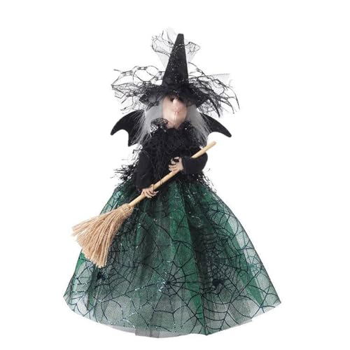 Halloween Hexenpuppe Besen Hexenanhänger Halloween Hexenfigur Mit Besen Halloweens Dekoration Hexe Figur Hexenpuppe Baum Dekoration Halloweens Hexendekor Für Party Gastgeschenk von Weldphur