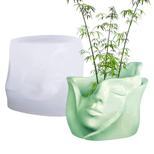 Weldphur Silicone Gießform Für Pflanzgefäße,3D Menschengesicht Kunst Silikon Topfform | Leicht Entfernbare Formen Für Kerzen Seifen Gips Und Mit Einfacher Handhabung Weldphur Silicone Gießform Für Pflanzgefäße,3D Menschengesicht Kunst Silikon Topfform | Leicht Entfernbare Formen Für Kerzen Seifen Gips Und Mit Einfacher Handhabung von Weldphur