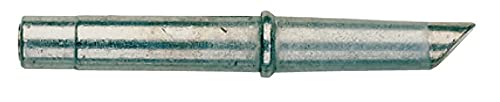 Weller (T0054005799N) SG40 Longlife Lötspitze 7mm Eisen plattiert, gerade, abgeschrägt 45°, für Profikit 100, silber von Weller