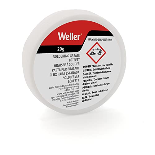Weller LF25 (T0054002699) Lötfett für die Verzinnung von Kupfer, Messing oder Stahlblech von Weller
