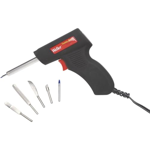 Weller TB100EU 30/130 Watt/230 Volt Therma-Boost Lötkolben und Schneidgerät mit Spitzenset von Apex Tool Group