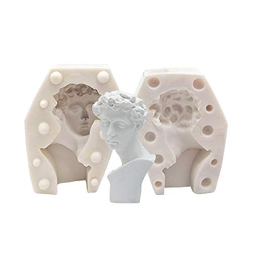 Welltobuy 3D Venus Silikonformen Gießformen Seifenform Kerze Formen Wiederverwendbar Backformen Für DIY Kunsthandwerk von Welltobuy