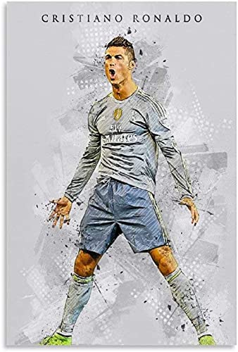 5D Diamant Painting Set FüR Erwachsene Und Kinder CRISTIANO RONALDO DIY Diamond Painting Kristall Strass Diamant Stickerei GemäLde 15.7"x19.7"(40x50cm) Kein Rahmen von Welmini