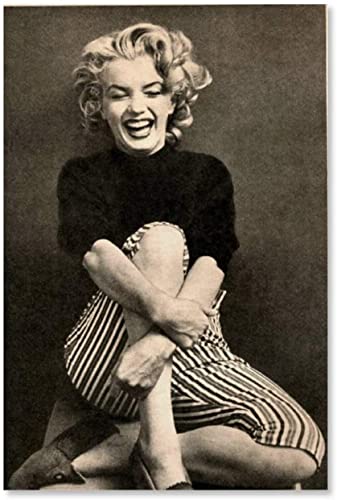 5d Diamond Painting Diamant Bilder FüR Erwachsene Und Kinder Das Lächeln von Marilyn Monroe DIY Kreuzstich Arts Craft Kristall Strass Stickerei 11.8"x15.7"(30x40cm) Kein Rahmen von Welmini