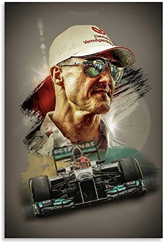 5d Diamond Painting Diamant Bilder FüR Erwachsene Und Kinder Der berühmte F1-Rennfahrer Michael Schumacher DIY Kreuzstich Arts Craft Kristall Strass Stickerei 15.7"x19.7"(40x50cm) Kein Rahmen von Welmini