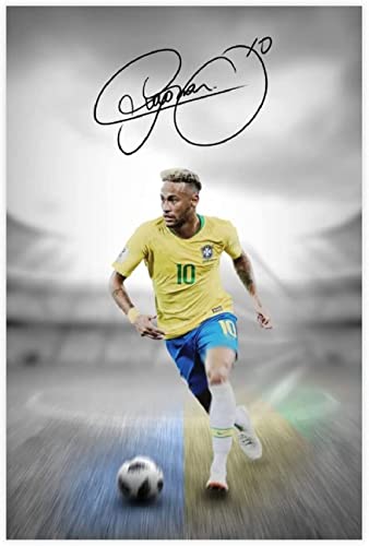 5d Diamond Painting Diamant Bilder FüR Erwachsene Und Kinder Fußballspieler Neymar Jr. Sports Poster DIY Kreuzstich Arts Craft Kristall Strass Stickerei 11.8"x15.7"(30x40cm) Kein Rahmen von Welmini