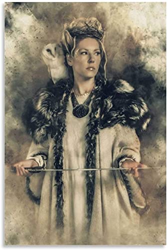 DIY Erwachsene Und Kinder Diamant Malerei Painting Kits Vollbohrer Lagertha Vikings Poster Malerei Leinwand 5d Strass Bild Kristall Kunsthandwerk 23.6"x35.4"(60x90cm) Kein Rahmen von Welmini