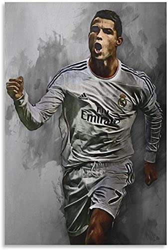 Welmini 5d Diamond Painting Diamant Bilder FüR Erwachsene Und Kinder Fußballspieler Cristiano Ronaldo Star 16 DIY Kreuzstich Arts Craft Kristall Strass Stickerei 11.8''x15.7''(30x40cm) Kein Rahmen von Welmini