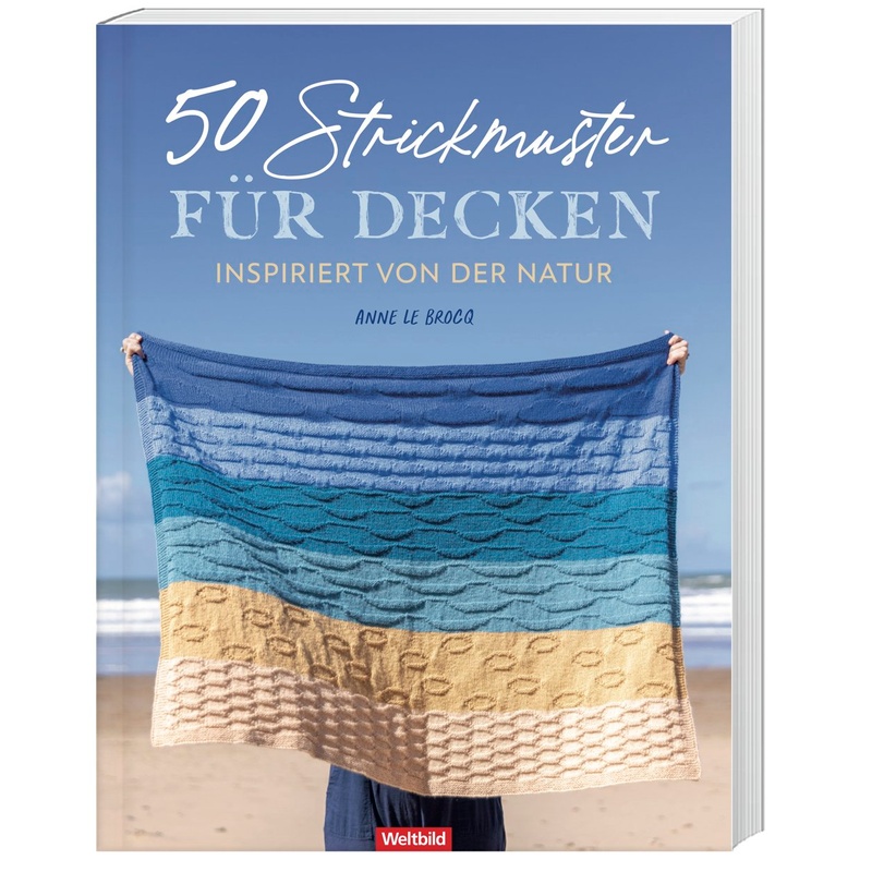 50 Strickmuster Für Decken - Inspiriert Von Der Natur, Hochwertige Broschur von Weltbild Deutschland