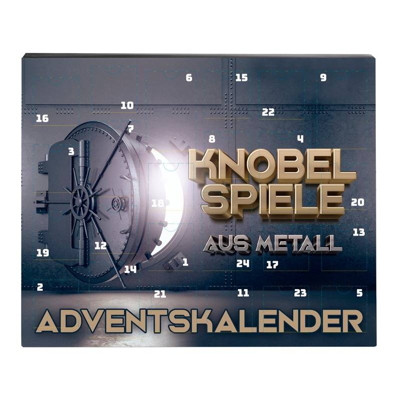 Metall Knobelspiele Adventskalender 2023 von Weltbild