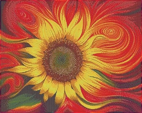 Weltbild Diamond Painting Sunflower 50 x 40 cm von Weltbild