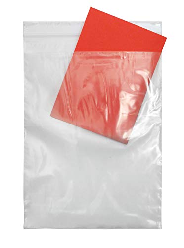 WeltiesSmartTools Dental Druckverschlussbeutel mit Dokumententasche, 50µ 160x220+200mm 100 Stück, Känguru-Beutel, Auftrags-Taschen, Zipper Beutel, Hygienebeutel mit Zusatztasche von WeltiesSmartTools
