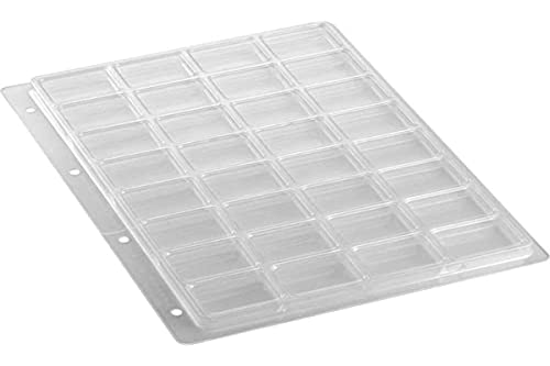 Weltron 902110 Ordnereinlage (L x B x H) 305 x 231 x 16.8mm Anzahl Faecher: 20 Feste Unterteilung 1S, Transparent von Weltron