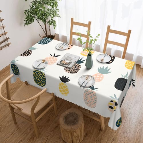 Elegante Tischdecke mit Ananas-Druck, stilvolle Heimdekoration für Esstische, Hochzeiten und Veranstaltungen Elegante Tischdecke mit Ananas-Druck, stilvolle Heimdekoration für Esstische, Hochzeiten und Veranstaltungen von WenDang
