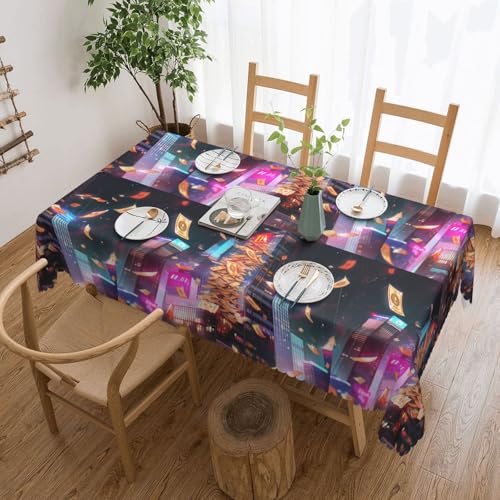 Elegante Tischdecke mit Dollarzeichen-Gelddruck, stilvolle Heimdekoration, Stoff für Esstische, Hochzeiten und Veranstaltungen Elegante Tischdecke mit Dollarzeichen-Gelddruck, stilvolle Heimdekoration, Stoff für Esstische, Hochzeiten und Veranstaltungen von WenDang
