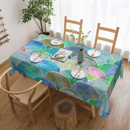 Elegante Tischdecke mit Fischschuppen-Motiv – stilvolle Heimdekoration für Esstische, Hochzeiten und Veranstaltungen Elegante Tischdecke mit Fischschuppen-Motiv – stilvolle Heimdekoration für Esstische, Hochzeiten und Veranstaltungen von WenDang