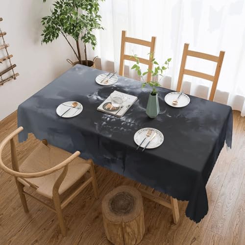 Elegante Tischdecke mit Horror-Geister-Schädel – stilvolle Heimdekoration für Esstische, Hochzeiten und Veranstaltungen Elegante Tischdecke mit Horror-Geister-Schädel – stilvolle Heimdekoration für Esstische, Hochzeiten und Veranstaltungen von WenDang