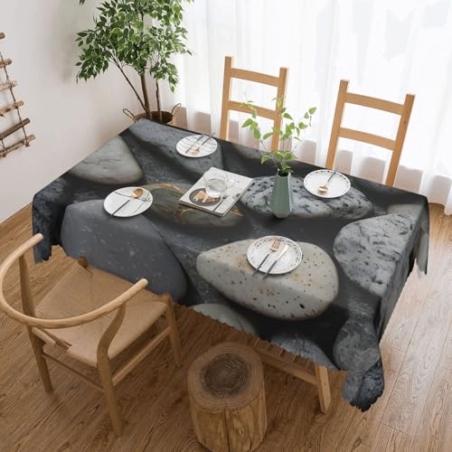 Elegante Tischdecke mit Kieselsteinmuster, stilvolle Dekoration für Esstische, Hochzeiten und Veranstaltungen Elegante Tischdecke mit Kieselsteinmuster, stilvolle Dekoration für Esstische, Hochzeiten und Veranstaltungen von WenDang