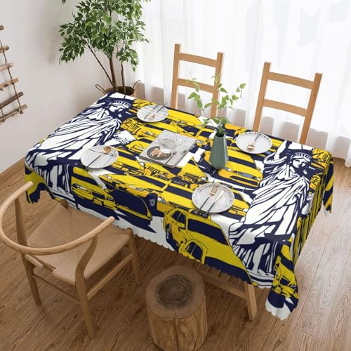 Elegante Tischdecke mit New York City, stilvolle Dekoration für Esstische, Hochzeiten und Veranstaltungen Elegante Tischdecke mit New York City, stilvolle Dekoration für Esstische, Hochzeiten und Veranstaltungen von WenDang