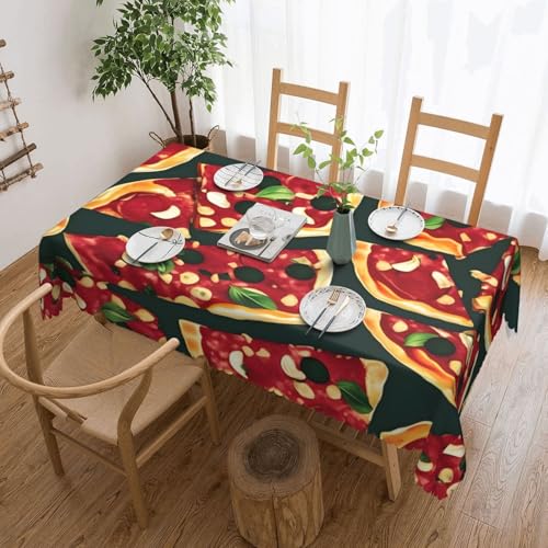Elegante Tischdecke mit Pizza-Muster, stilvolle Dekoration für Esstische, Hochzeiten und Veranstaltungen Elegante Tischdecke mit Pizza-Muster, stilvolle Dekoration für Esstische, Hochzeiten und Veranstaltungen von WenDang