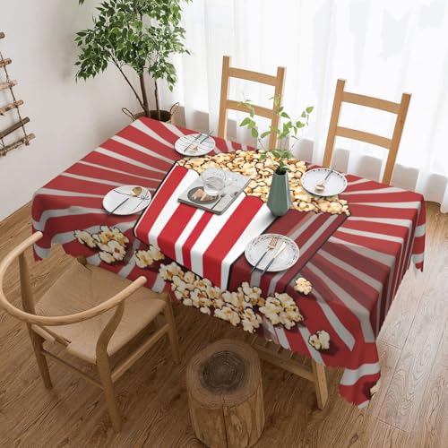 Elegante Tischdecke mit Popcorn-Druck, stilvolle Heimdekoration für Esstische, Hochzeiten und Veranstaltungen Elegante Tischdecke mit Popcorn-Druck, stilvolle Heimdekoration für Esstische, Hochzeiten und Veranstaltungen von WenDang